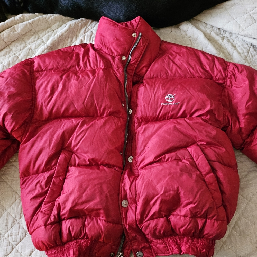 Timberland Red Puffer
